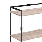 Estante Londres Carvalho E Preta