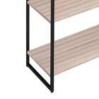 Estante Londres Carvalho E Preta