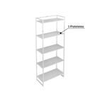 Estante Londres Carvalho E Preta