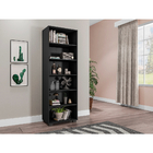 Estante Madeira 5 Prateleiras Livreiro Para Sala Quarto - Pre