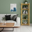 Estante Madeira Bege com 5 Prateleiras 170x60x32cm Settis