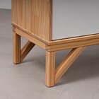 Estante Madeira Maciça 1 Prateleiras 2 Gavetas Nina Yescasa A