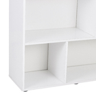 Estante de Madeira MDP com 5 Prateleiras Branca Space 204,2X90X30cm 25kg CCL