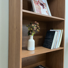 Estante de Madeira MDP com 4 Prateleiras Marrom Multy 180x60x30cm Artely