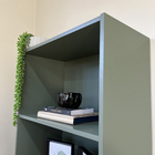 Estante de Madeira MDP com 4 Prateleiras Verde Multy 180x60x30cm Artely