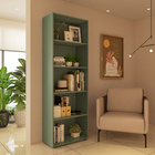 Estante de Madeira MDP com 4 Prateleiras Verde Multy 180x60x30cm Artely