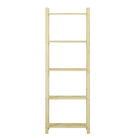 Estante de Madeira Pinus com 5 Prateleiras Natural 170x60x32cm 25kg Spaceo