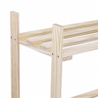 Estante de Madeira Pinus com 5 Prateleiras Natural 170x60x32cm 25Kg Settis