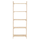 Estante de Madeira Pinus com 5 Prateleiras Natural 170x60x32cm 25Kg Settis