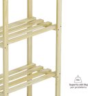 Estante de Madeira Pinus com 3 Prateleiras Natural 93x60x32cm 15kg Spaceo