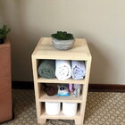 Estante Madeira Tripla