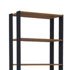 Estante Match Pinho E Preto