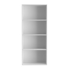 Estante Média Decorativa Multiúso Estante E 4 - Branco