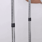 Estante de Metal Ao Cromado com 5 Prateleiras Aramada 180x90x35cm 250kg Spaceo