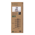 Estante de Metal Aço Cromado com 5 Prateleiras Aramada 180x90x35cm 250kg Spaceo