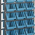 Estante Metálica 21/7 Com Gaveteiros Azuis Modelo Prático -