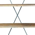 Estante Michigan Renar 140 Cm Cor Grafite Driftwood