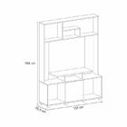 Estante Milla Nature / Off White - Hb Móveis