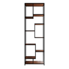 Estante Moderna Estilo Industrial Elegance 75x40x200 Cor Mdf