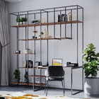 Estante Moderna Estilo Industrial Home Office Atmosphere 200x