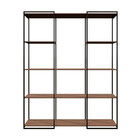 Estante Moderna Estilo Industrial Platinum 200x40x200 Cor Mdf