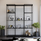 Estante Moderna Estilo Industrial Platinum 200x40x200 Cor Mdf