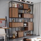 Estante Moderna Estilo Industrial Viveza 250x40x250 Cor Mdf C