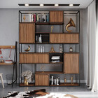 Estante Moderna Estilo Industrial Viveza 250x40x250 Cor Mdf C