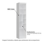 Estante Modulada Infinity Com 8 Nichos - Branco Line
