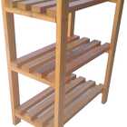 Estante Modular 3 Prateleiras Madeira Maciça 65x50x29 Cm Pint