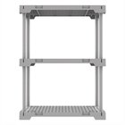 Estante Modular 3 Prateleiras Poly Eco Grifit Branca