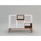 Estante Modular 5 Nichos  Branco/madeirado