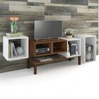 Estante Modular 5 Nichos  Branco/madeirado