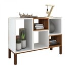 Estante Modular 5 Nichos  Branco/madeirado