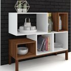 Estante Modular 5 Nichos  Branco/madeirado