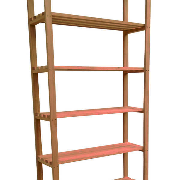 Estante Modular 6 Prateleiras Madeira 180x90x29 Cm Neonx - Se