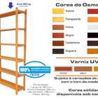 Estante Modular 6 Prateleiras Madeira 180x90x29 Cm Pintada Ne
