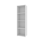 Estante Modular Para Livros 4 Nichos Calum Branco