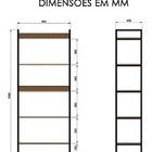 Estante Móveis Prateleiras Moderno Premium