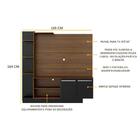 Estante Multimóveis Para Tv 50 Polegadas Com 2 Portas - Duna