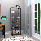 Estante Multiuso 06 Prateleiras Pará Industrial Preto/demoliç