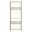 Estante Multiuso 1,66 Mt Com 5 Nichos Aline Carvalho/off White