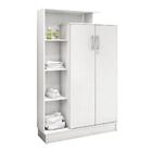 Estante Multiuso 2 Portas Fallon Branco