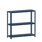 Estante Multiuso 3 Prateleiras 92cm Aço Azul Delrey