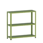 Estante Multiuso 3 Prateleiras 92cm Aço Verde Miró