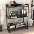 Estante Multiuso 3 Prateleiras Escritório Estilo Industrial F