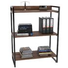 Estante Multiuso 3 Prateleiras Escritório Estilo Industrial F