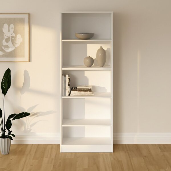 Estante Multiuso 59,8x160cm Com 4 Prateleiras Branco