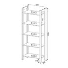 Estante Multiuso 5 Prateleiras Az1005 Tecno Mobili