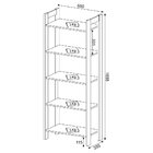 Estante Multiuso 5 Prateleiras Az1005 Tecno Mobili